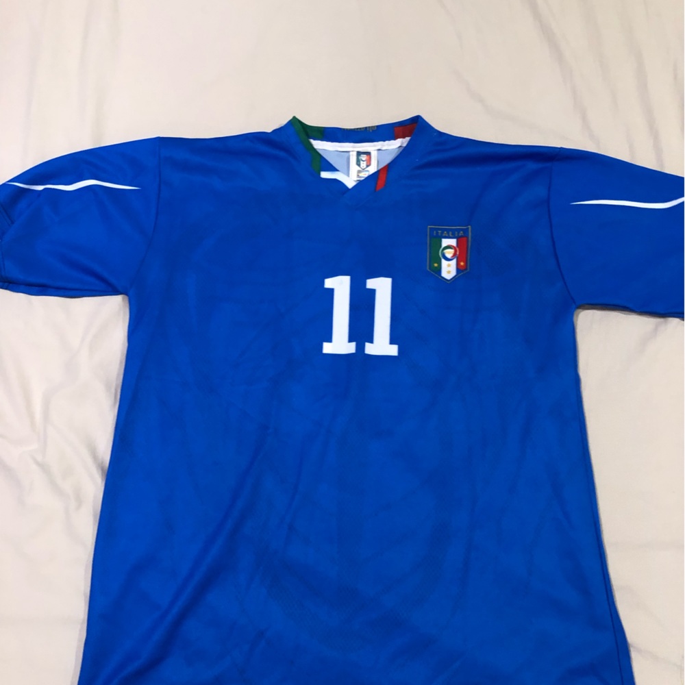 Alberto Gilardino 2006 World Cup Italy Football (Soccer) Jersey